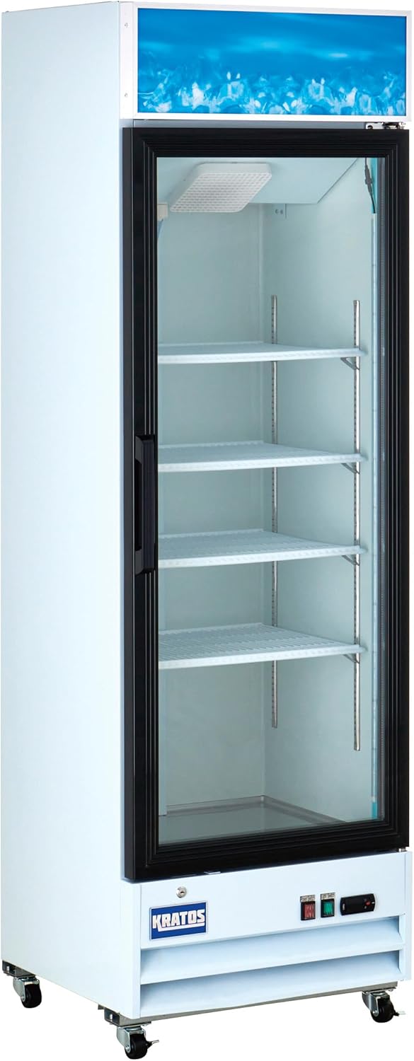 25.6" One Door Display Merchandiser